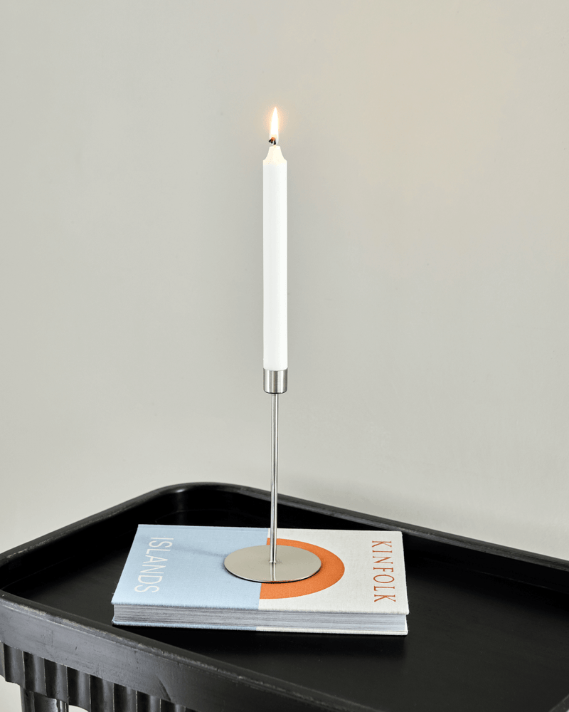 House Doctor lysestage Anit i stål 20 cm – minimalistisk design