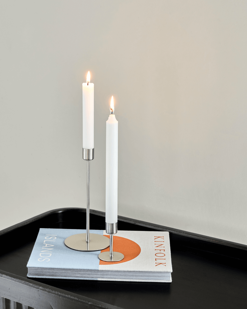 Minimalistisk lysestage i stål fra House Doctor – Anit serien