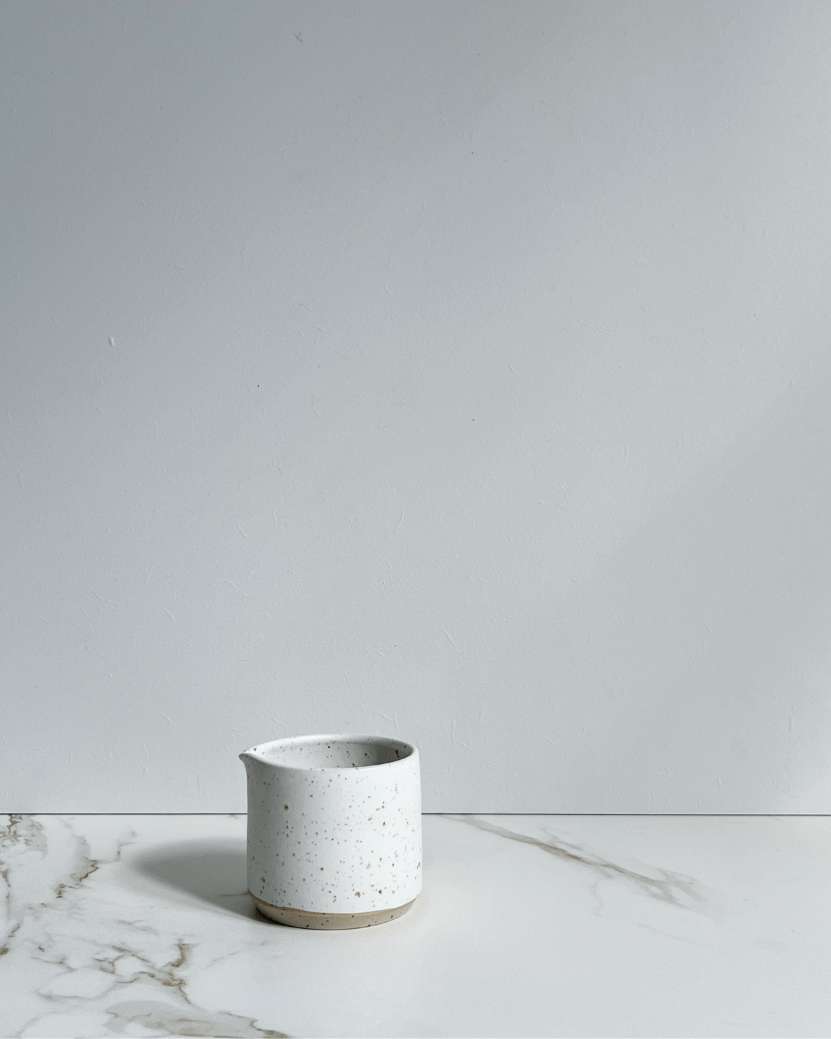 Mælkekande, Spots, Hvid, Måne Ceramics Studio