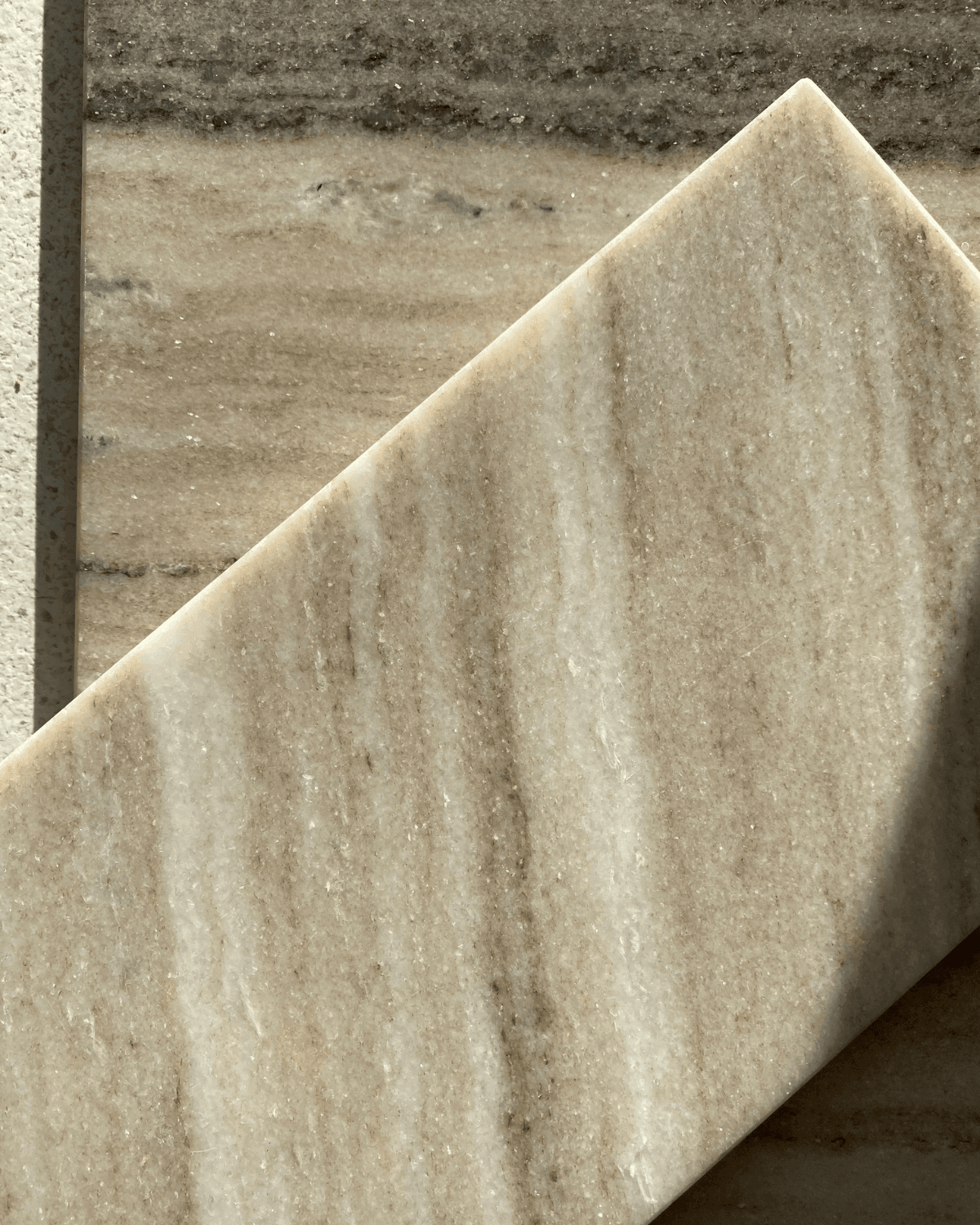 Detaljer af sofistikeret mønster i marmoren fra Humdakin