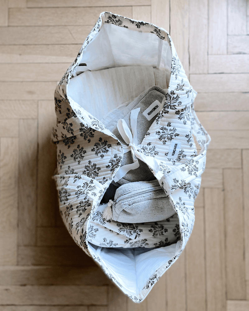 Maxi totebag, shopper, humdakin, Evergreen, print