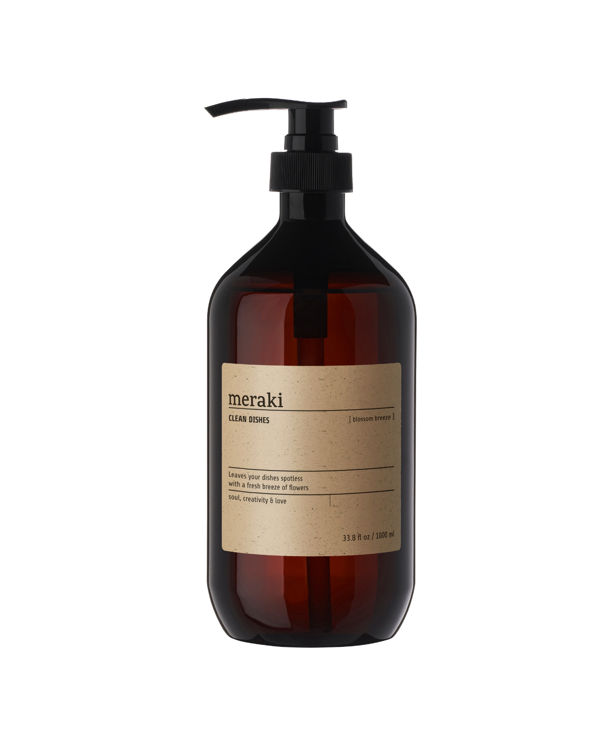 Opvaskemiddel Blossom Breeze fra Meraki 1000 ml med pumpe