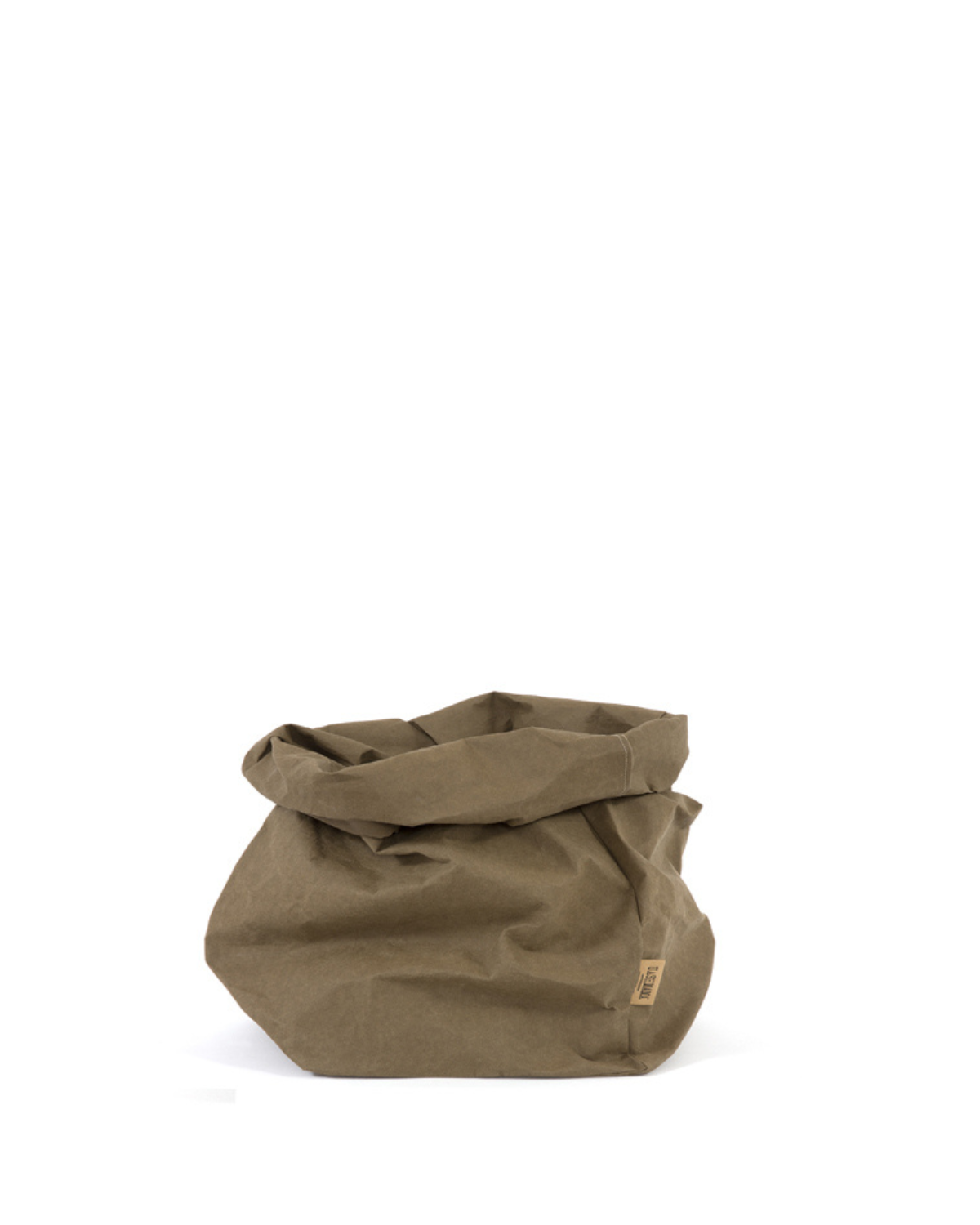 Paper Bag, Large - Oliven
