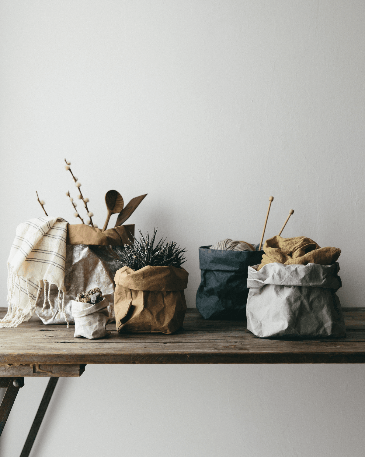 Paper Bag, Medium, Kashmir