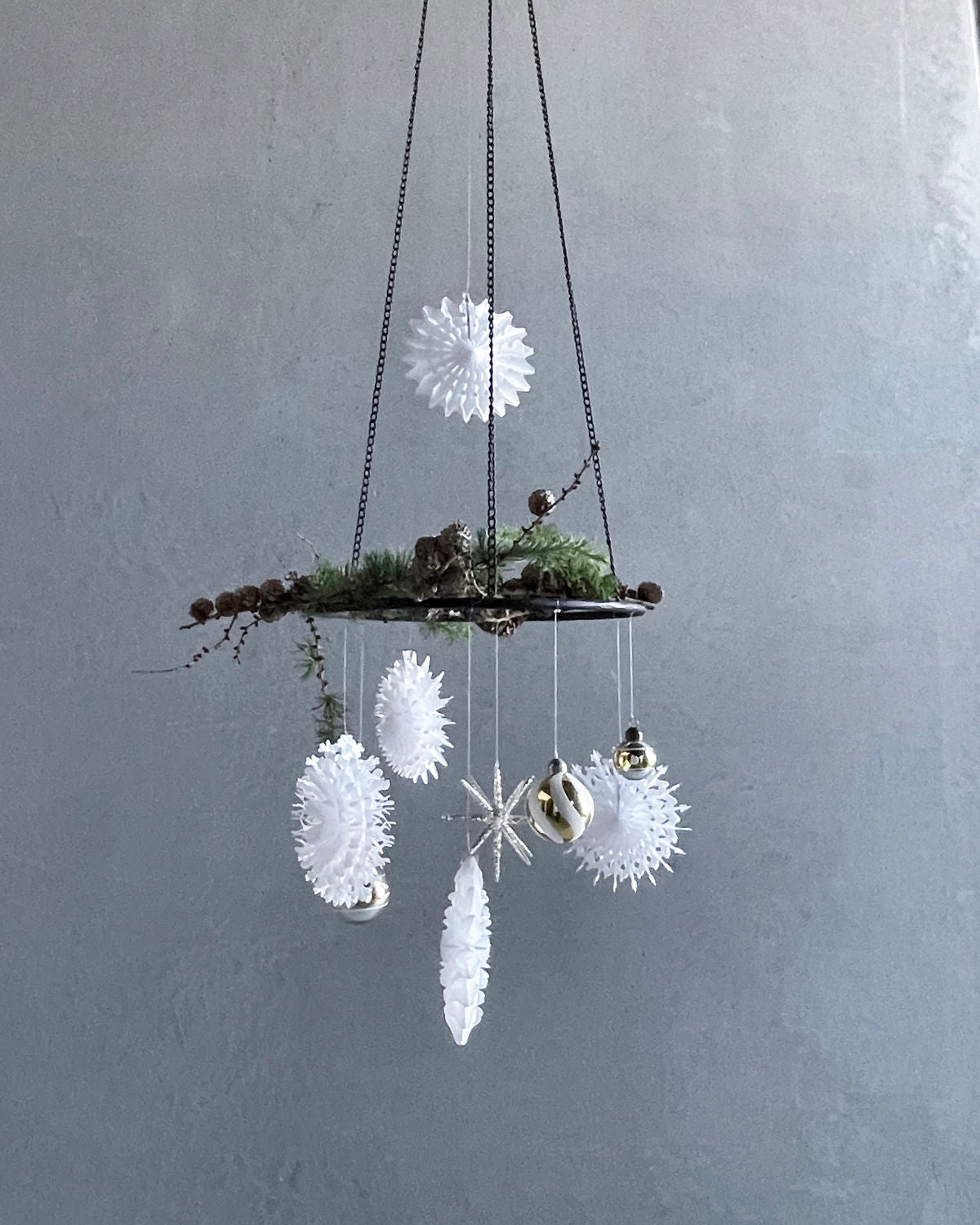 House doctor, papir julepynt, klassisk julepynt