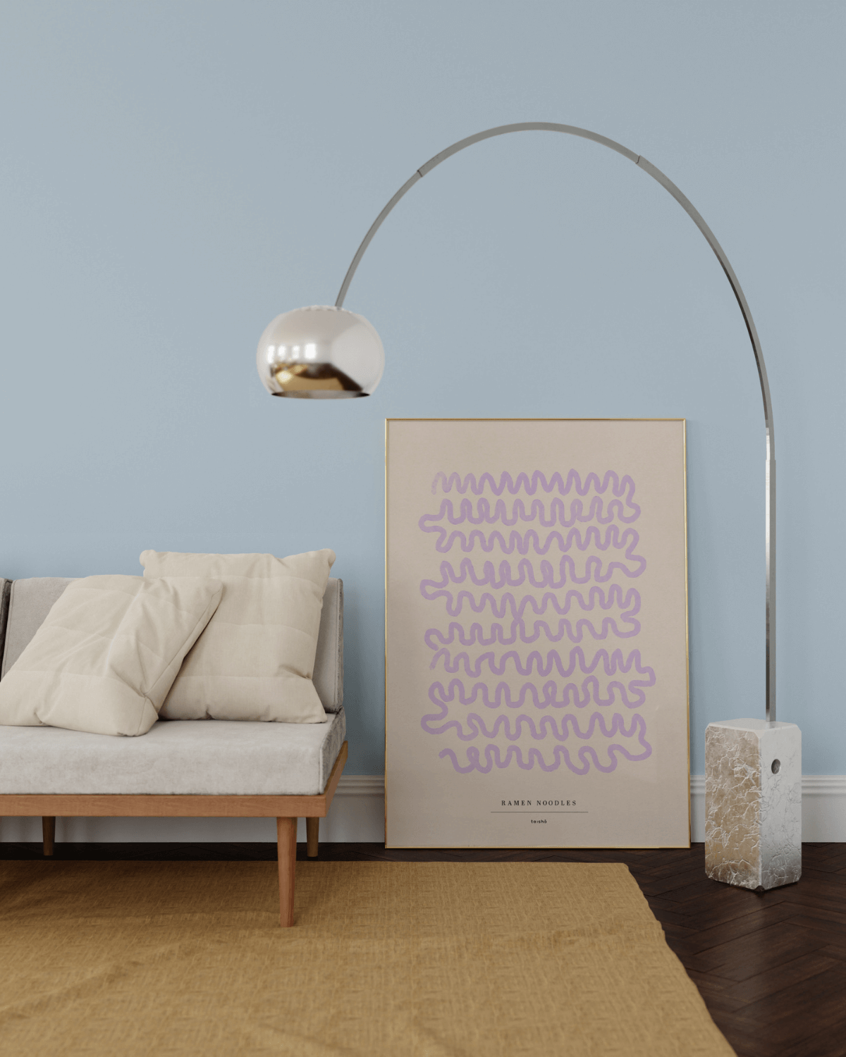 Ramen noodles (organized), fl. farver