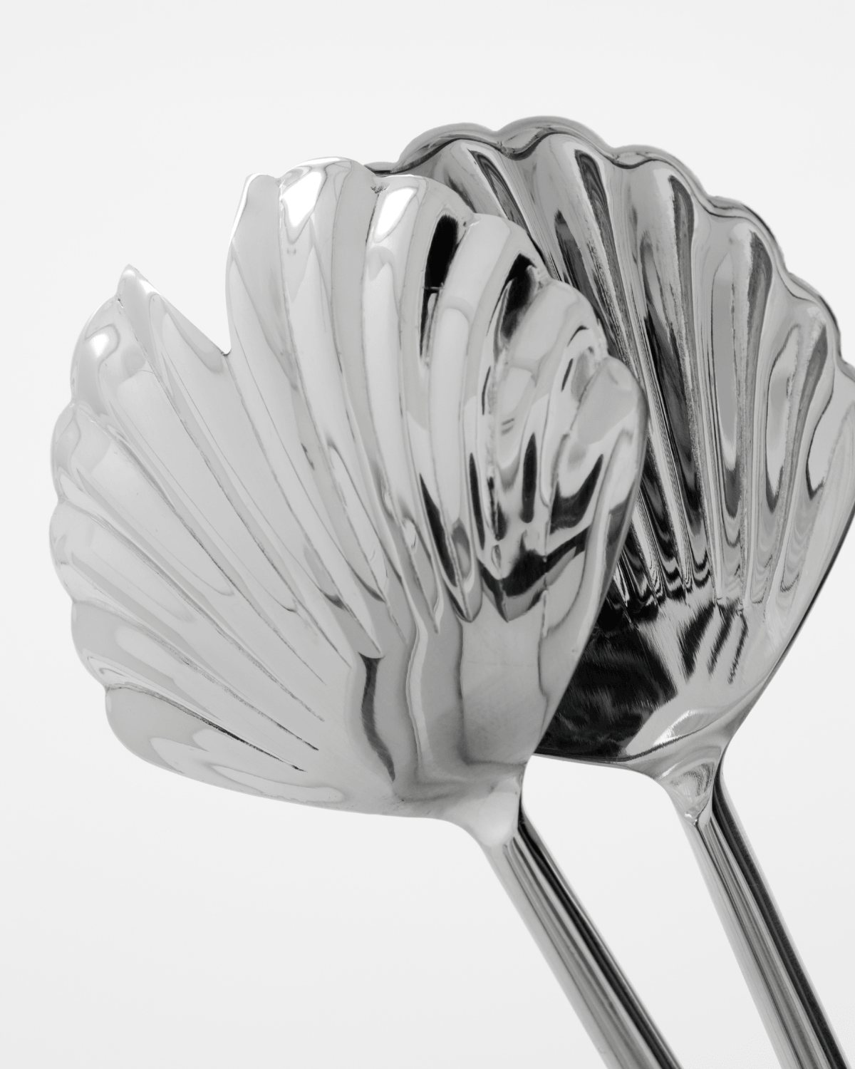 House Doctor salatbestik med skulpturelt muslingeskal design