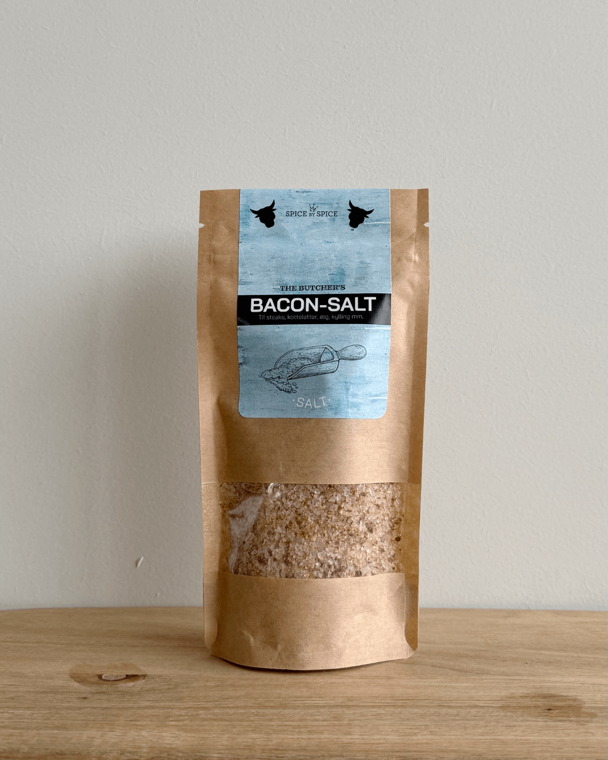 Salt med bacon smag, 150 g i pose, spice by spice