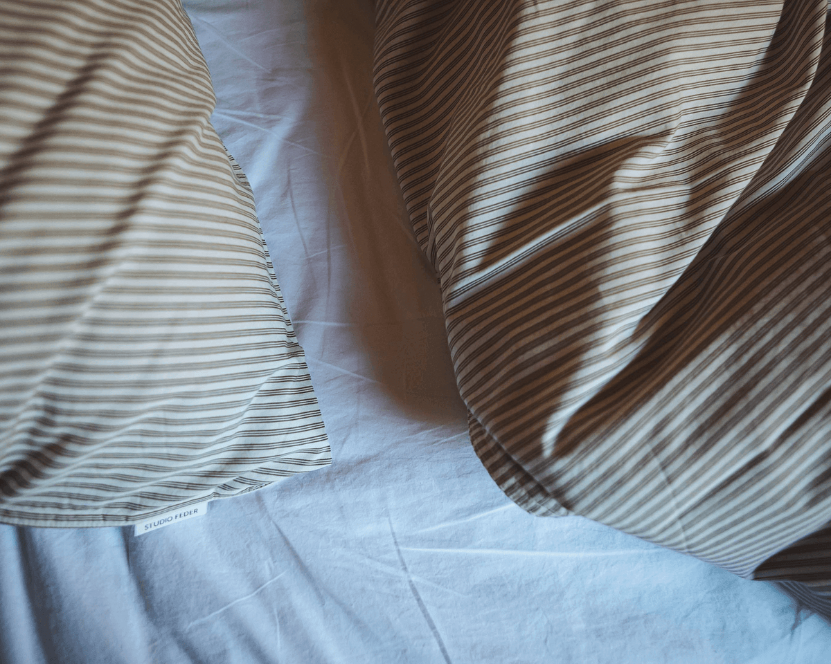 Sengesæt, Brown Beach Stripe, Baby