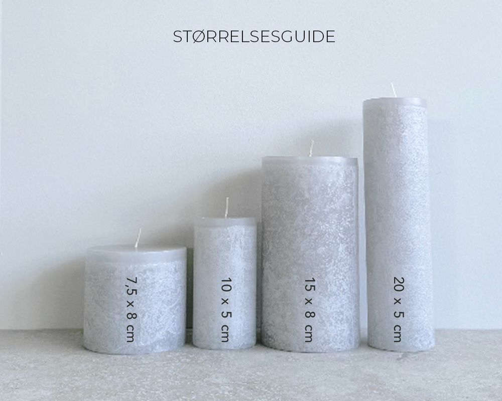 Bloklys, light grey, grå, Vance Kitira, allergivenlige lys