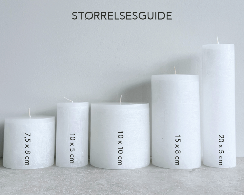 Størrelser, hvid, Vance Kitira, Allergivenlige lys, snow white
