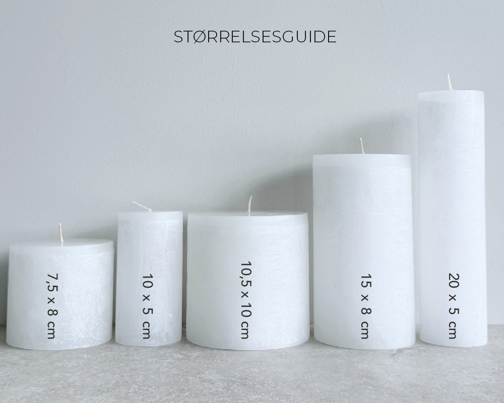 Størrelser, hvid, Vance Kitira, Allergivenlige lys, snow white