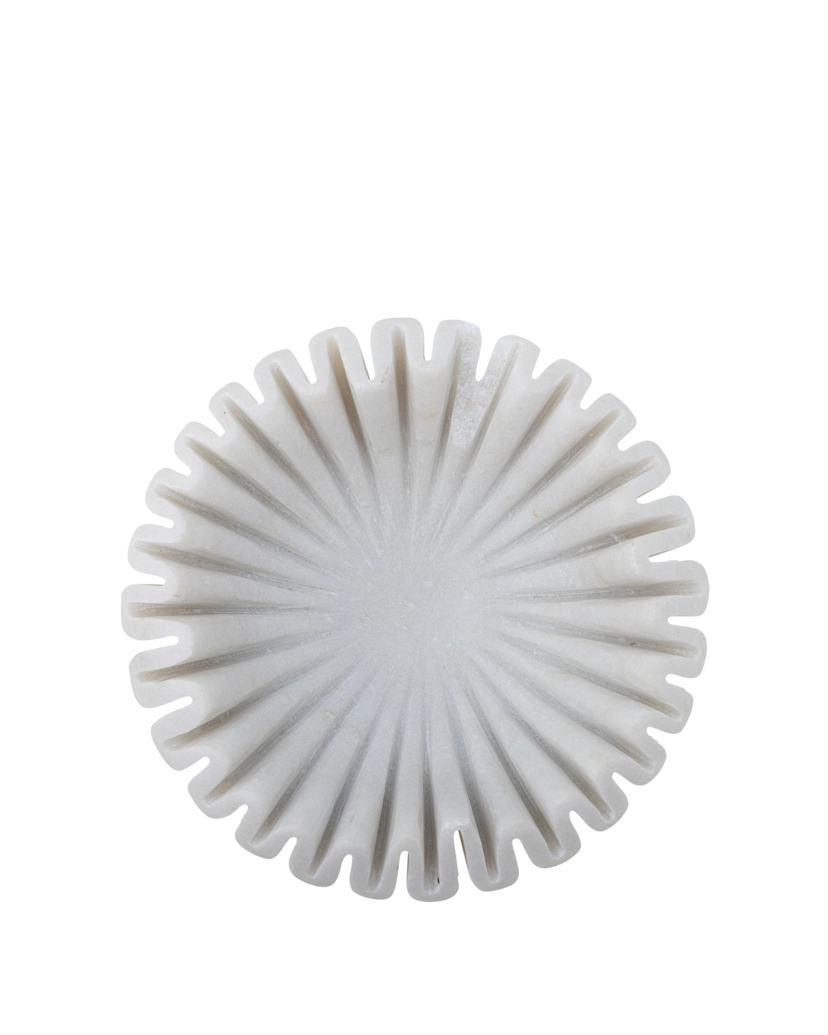 Dekorativ marmorskål Harmonia Bloomingville med historisk udskæringsteknik