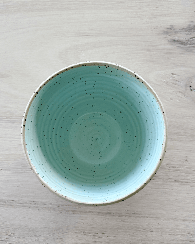 keramikskål, håndlavet, mint, lille, ember