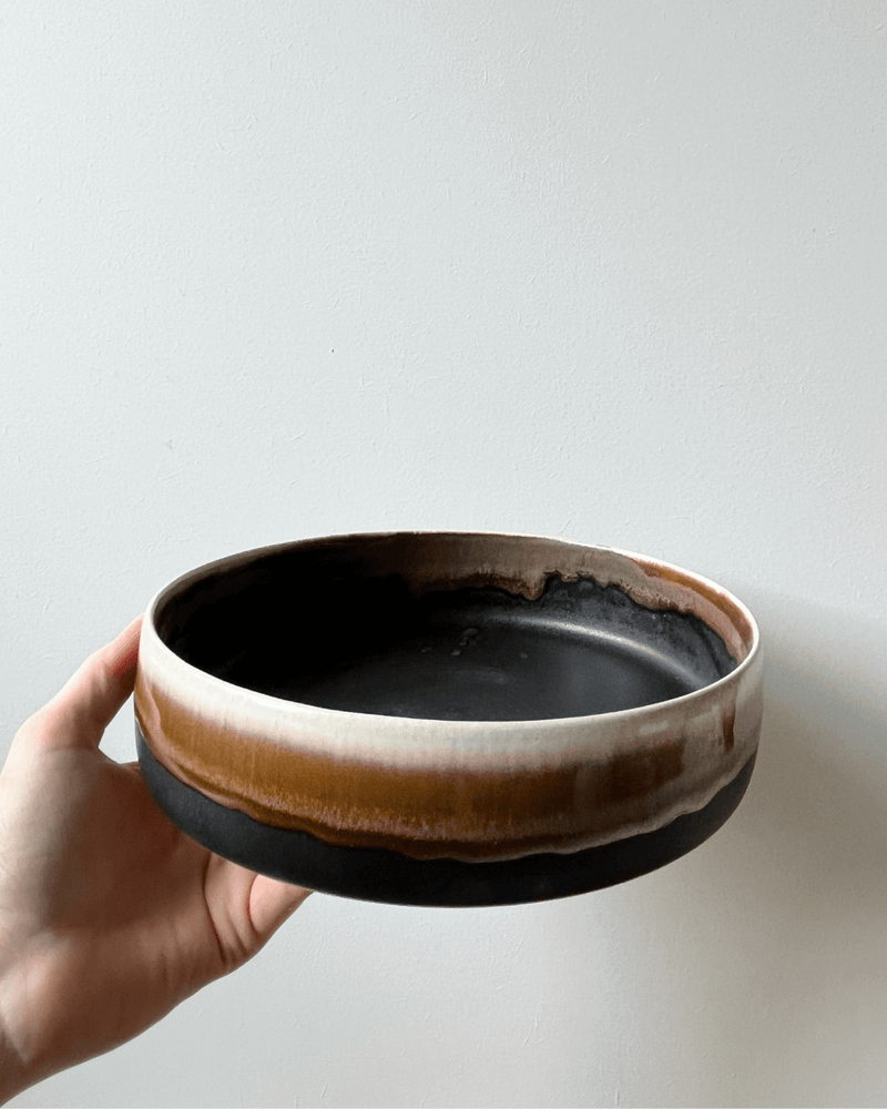 Keramik skål, 22 cm, Flere farver, Vårhus
