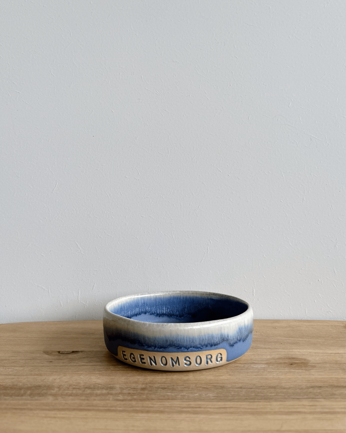Slikskåle med tekst, 11 cm, flere farver