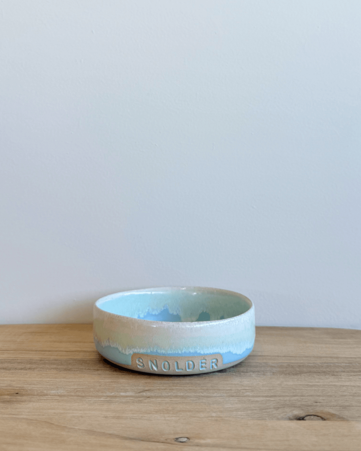 Slikskåle med tekst, 11 cm, flere farver