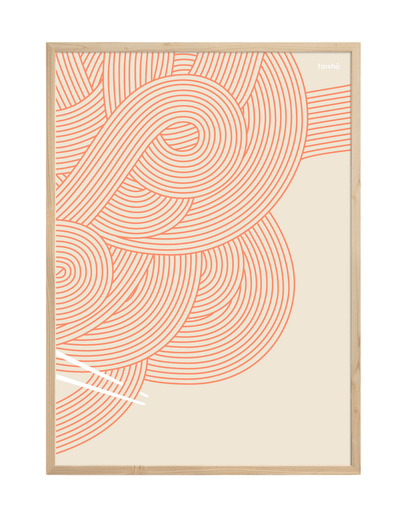 UDON_2, Beige, taisho, plakat