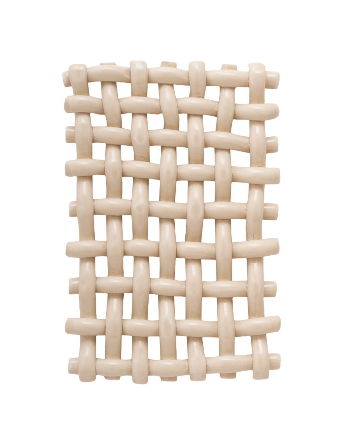 Wall object, Another Art Project x The Poster Club, Creme, Interlace 01