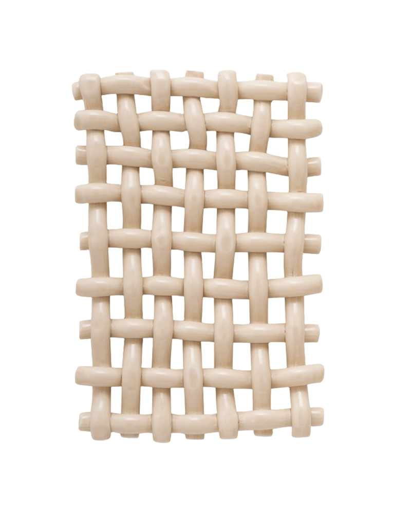 Wall object, Another Art Project x The Poster Club, Creme, Interlace 01