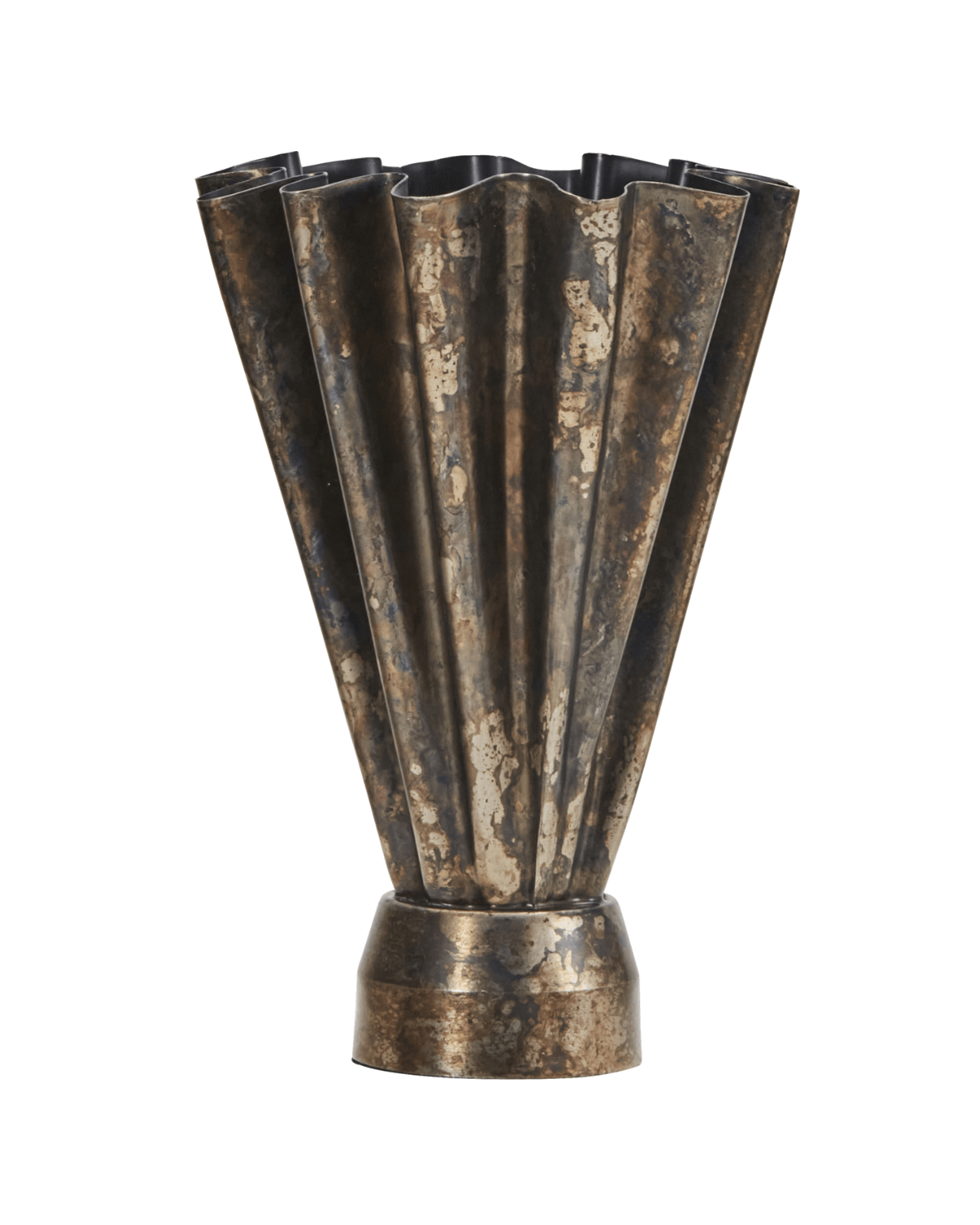 Vase, metal vase, messing, Antik brun, flood, House Doctor