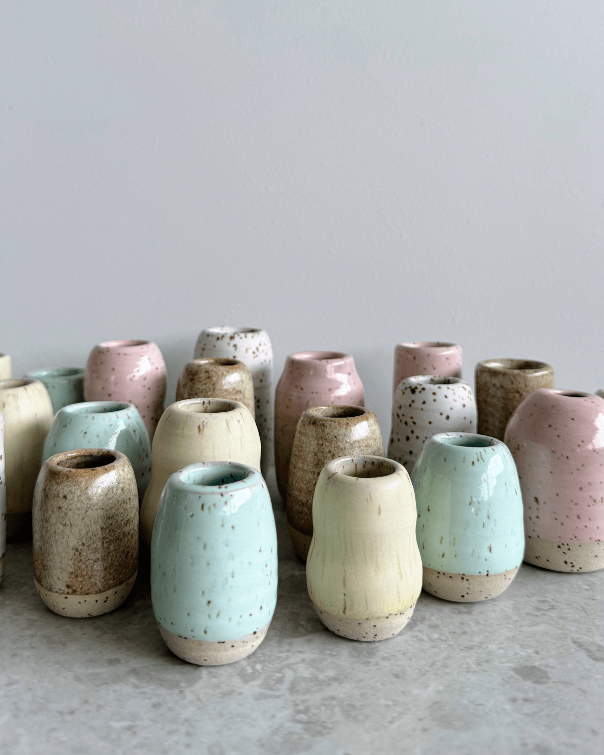 Vase, Mini Unika, Flere farver