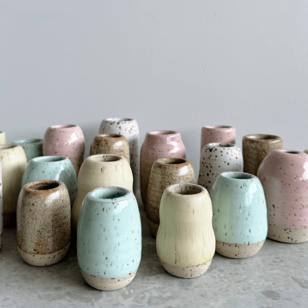 Håndlavet keramik vase