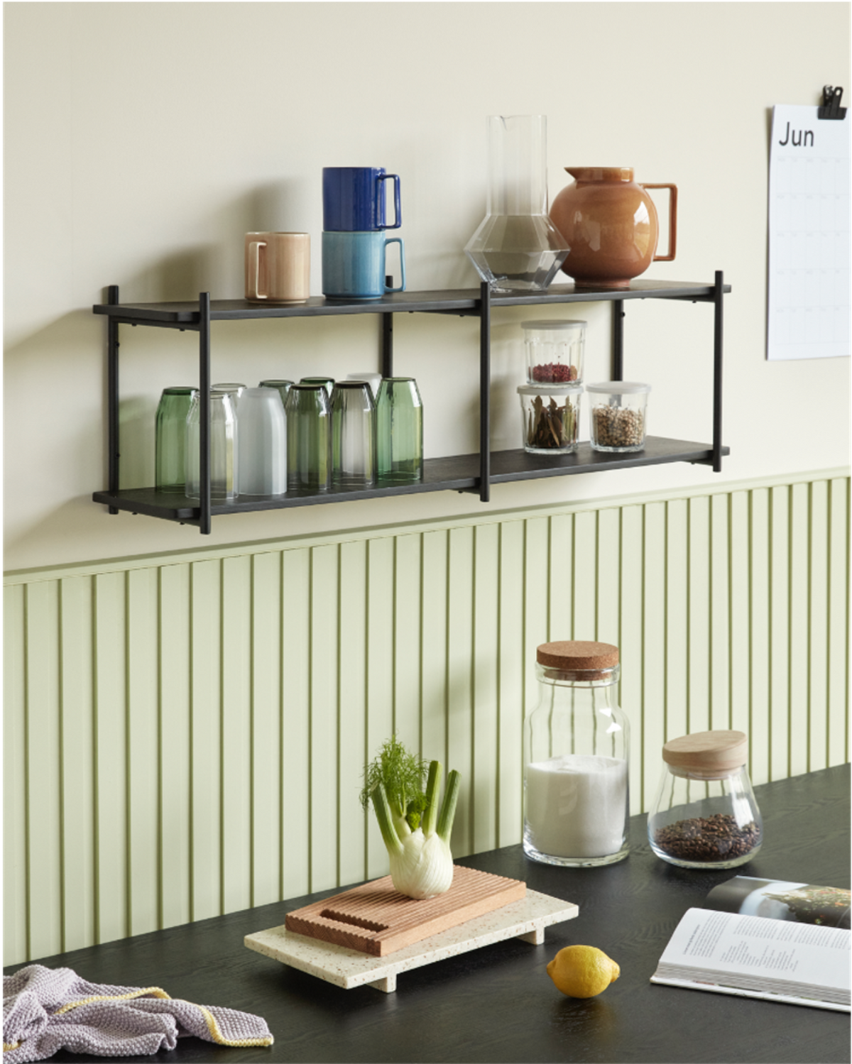 Kande, Glaze, brun