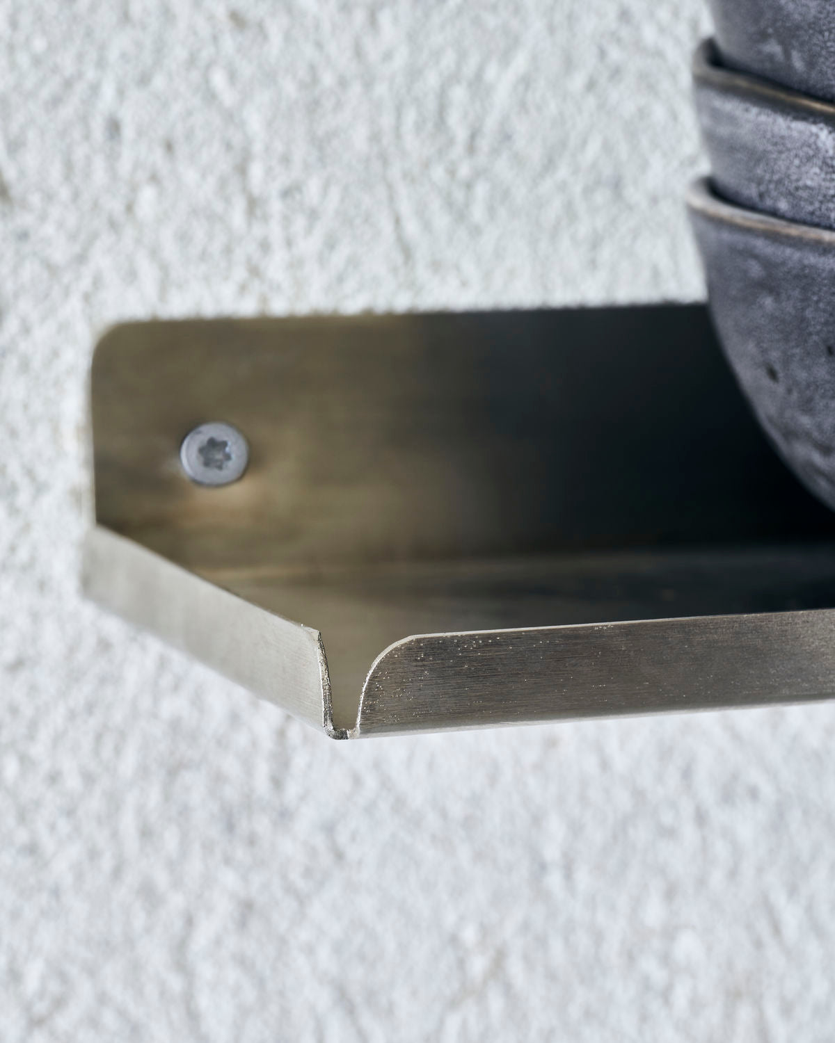 Hylde, Ledge, Børstet sølv, 43 cm