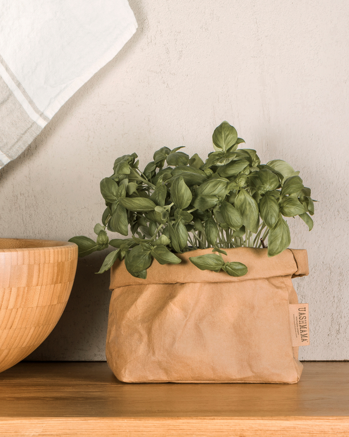 Paper Bag, M - Natur