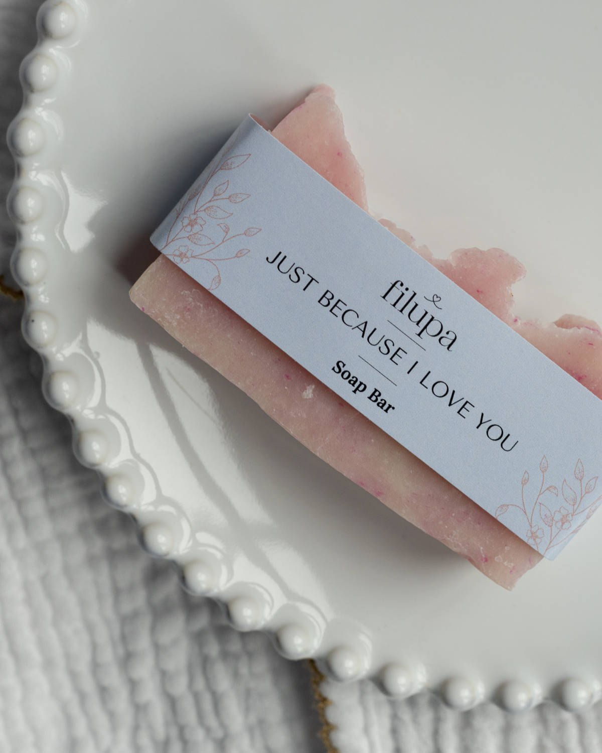 Sæbebar, Just Because I Love You, 70 g